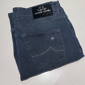 Jacob Cohen Men's Deep Blue Denim Jeans